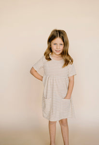 Tan Pocket Dress