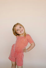 Load image into Gallery viewer, Red Striped Romper