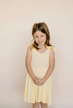 Load image into Gallery viewer, Yellow Tie Dress
