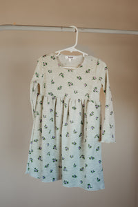Grey Floral Everyday Dress