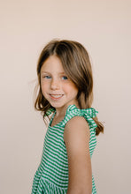 Load image into Gallery viewer, Green Tie Dress