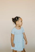 Load image into Gallery viewer, Blue Speckle Pocket Dress